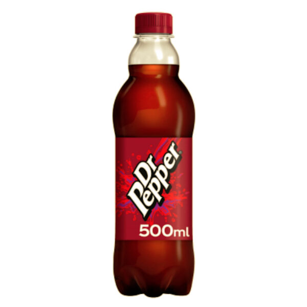 Dr Pepper Bottle Dr Pepper Bottles 500ml x 24