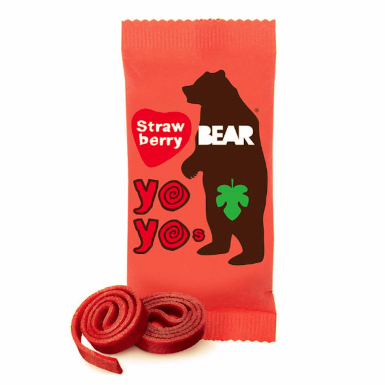 Bear YoYo Fruit Rolls 20g x 18 Livewell Vending