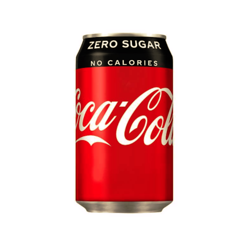 Coke Zero Cans 330ml x 24 - Livewell Vending