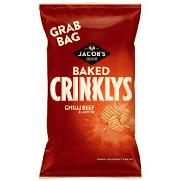 Crinklys Chilli Beef Baked Crinklys 50g x 30