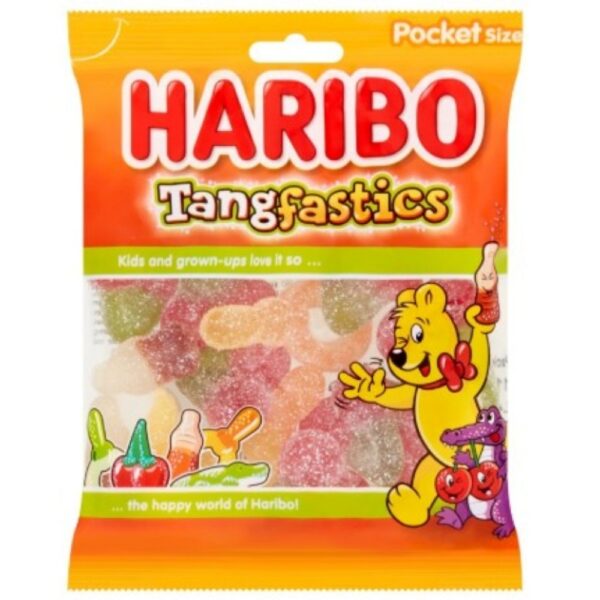 Haribo Tangfastics Haribo Pocket Size 90g x 24