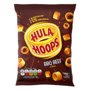 Hula Hoops BBQ Hula Hoops 34g x 32