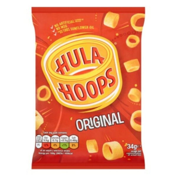 Hula Hoops OG Hula Hoops 34g x 32