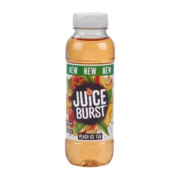 Juice Burst Peach Iced Tea Juice Burst 330ml x 12