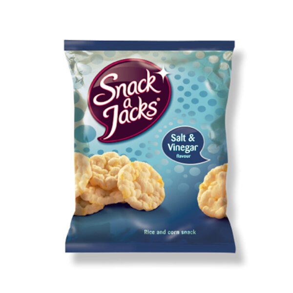 Snack a Jacks Salt & Vinegar Snack-a-Jacks 23g x 24