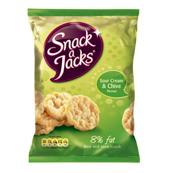 Snack a Jacks Sour Cream Snack-a-Jacks 23g x 24