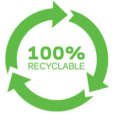 100% recyclable