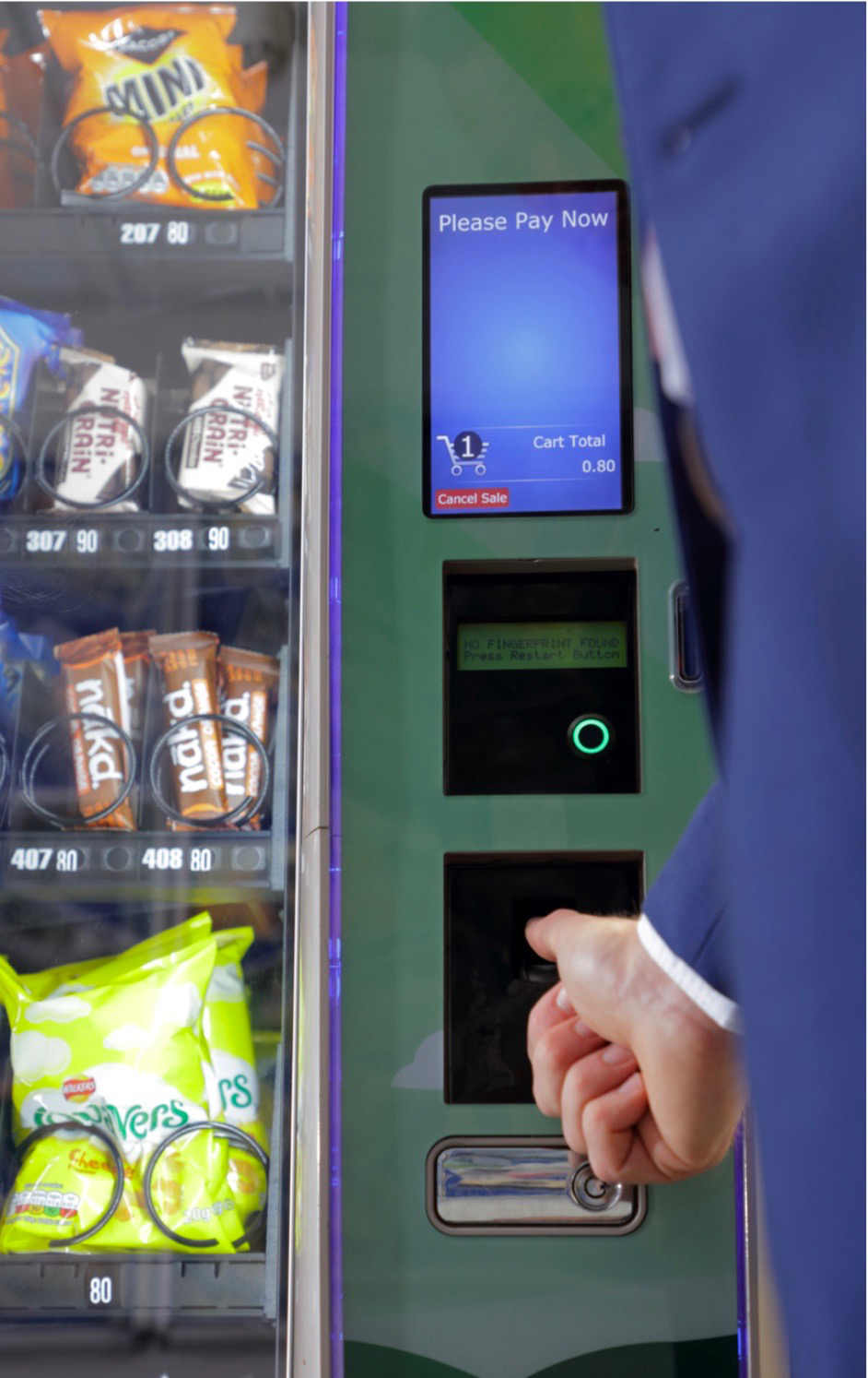 School cashless payment in action