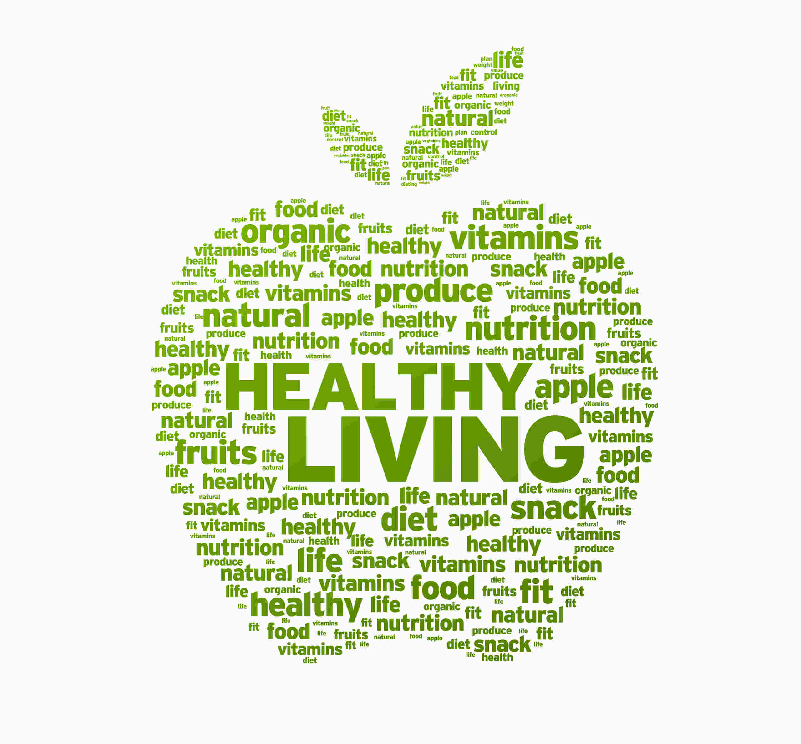 Healthy,Living,Apple,Illustration