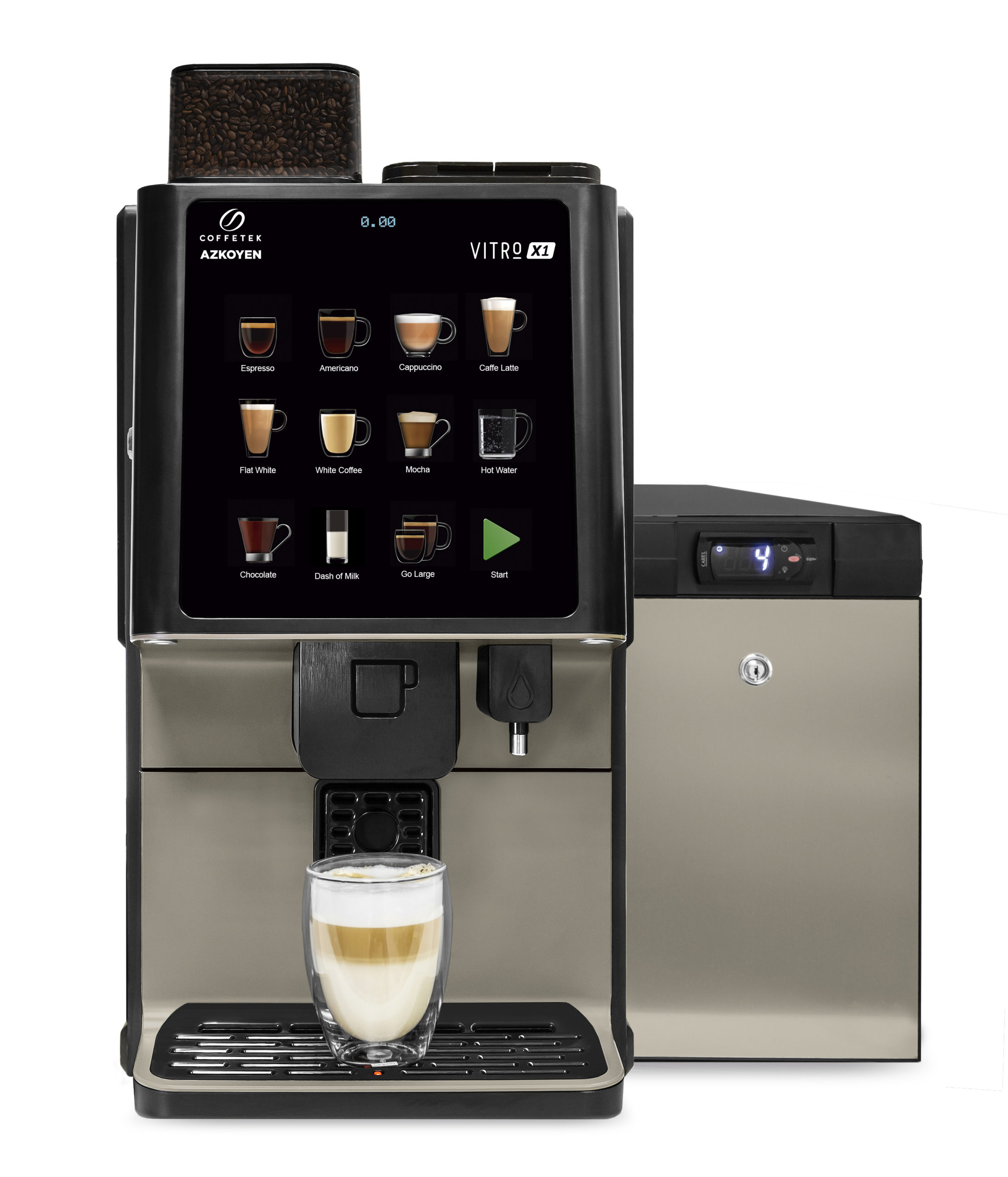 Vitro X1 MIA front Vitro automatic fresh milk coffee machine image
