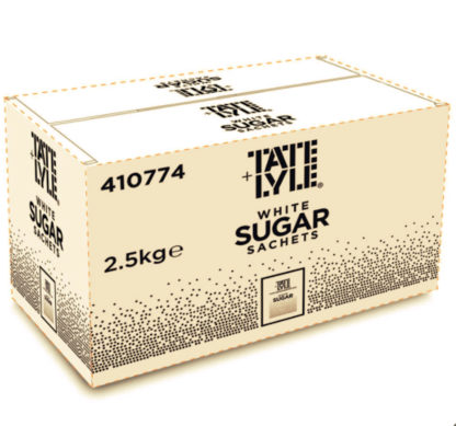 Tate & Lyle White Sugar Sticks 1000 x 2.5g