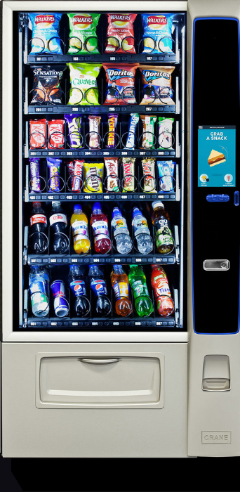 Merchant Media Combined Vending Machine