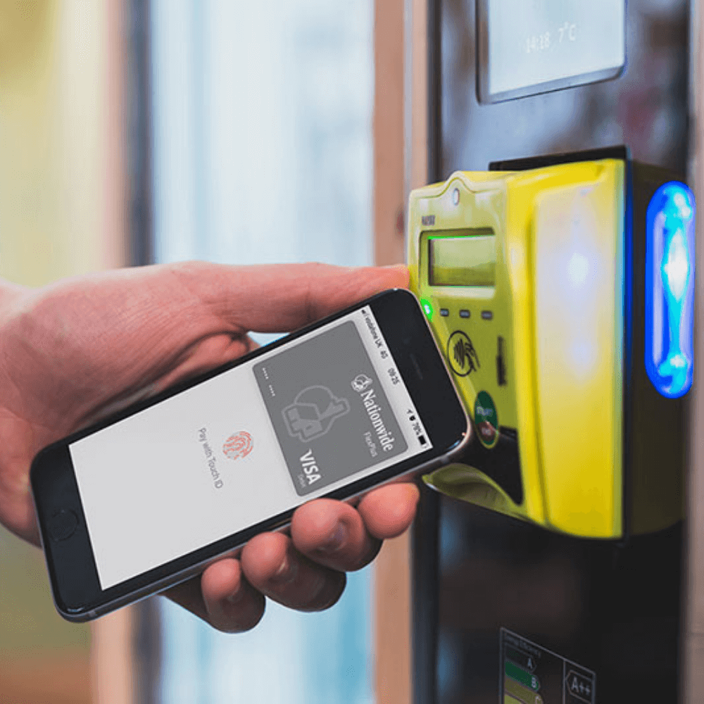 cashless payment on vending machine