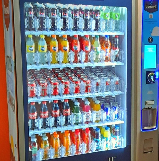 Vending Machines have been installed