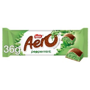 Aero Peppermint 36g Aero Peppermint Milk Chocolate Bar 36g x 24