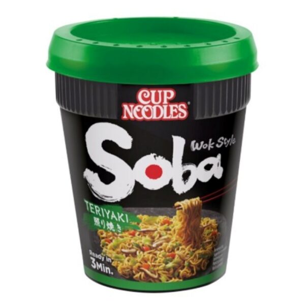 Soba Wok Style Noodle Cup 90g x 8