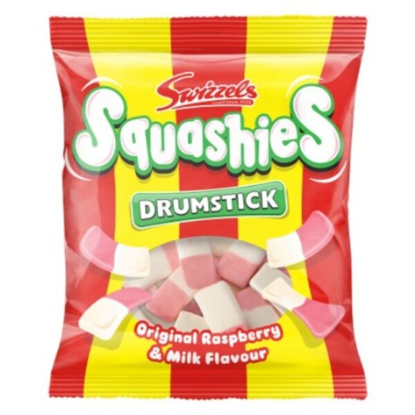 Swizzels Squashies Drumstick 120g Bag x 12