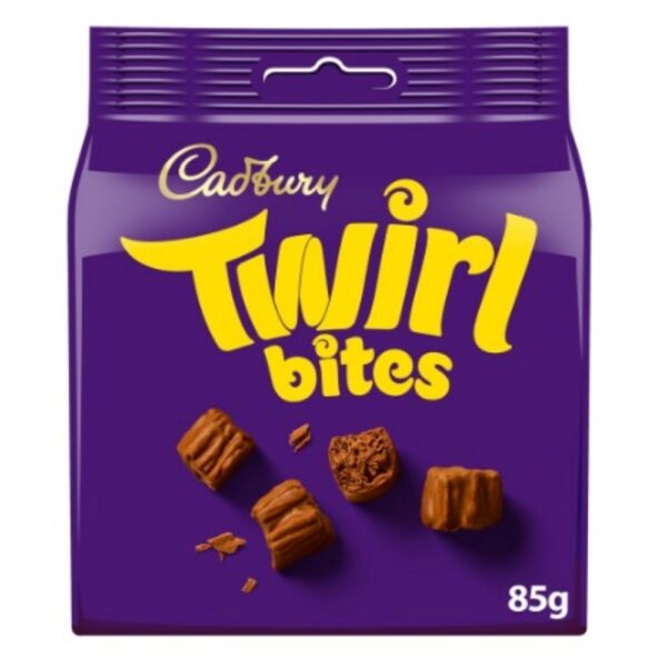 Cadbury Twirl Bites Chocolate Bag 85g x 10