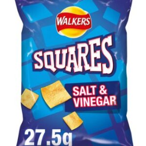 Walkers Squares Walkers Squares Salt & Vinegar Crisps 27.5g x 32